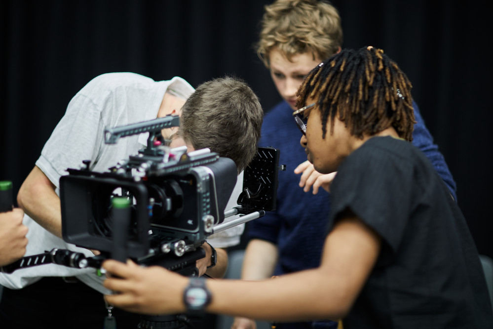 Cinematography students